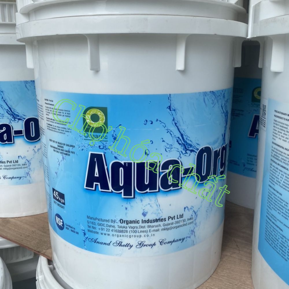 Chlorine Aqua Org giúp xử lý nước hồ bơi hiệu quả