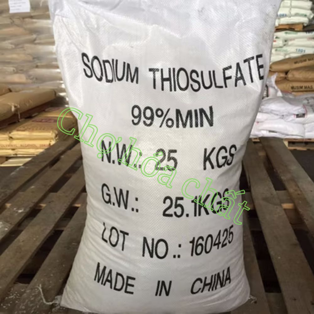Sodium Thiosulfate Trung Quốc 25kg/bao