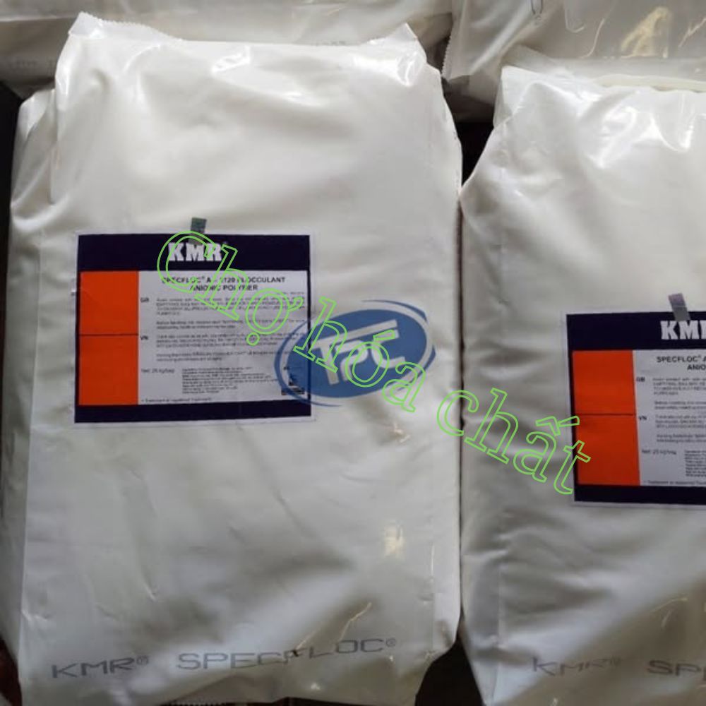 Polymer Anion trợ lắng 25kg/bao
