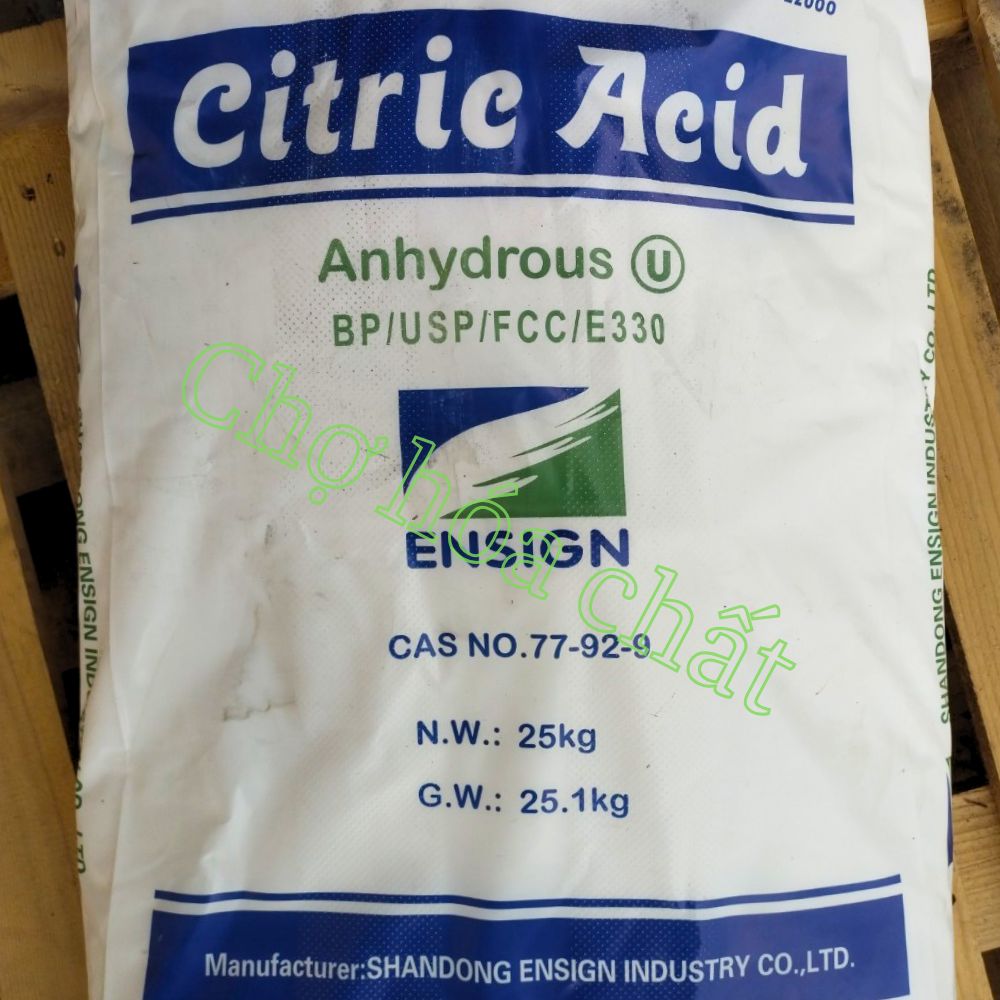 Acid Citric Trung Quốc trong sản xuất dược phẩm hiện đại