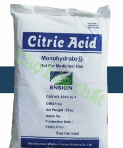 Ứng dụng của axit citric trong xử lý nước công nghiệp