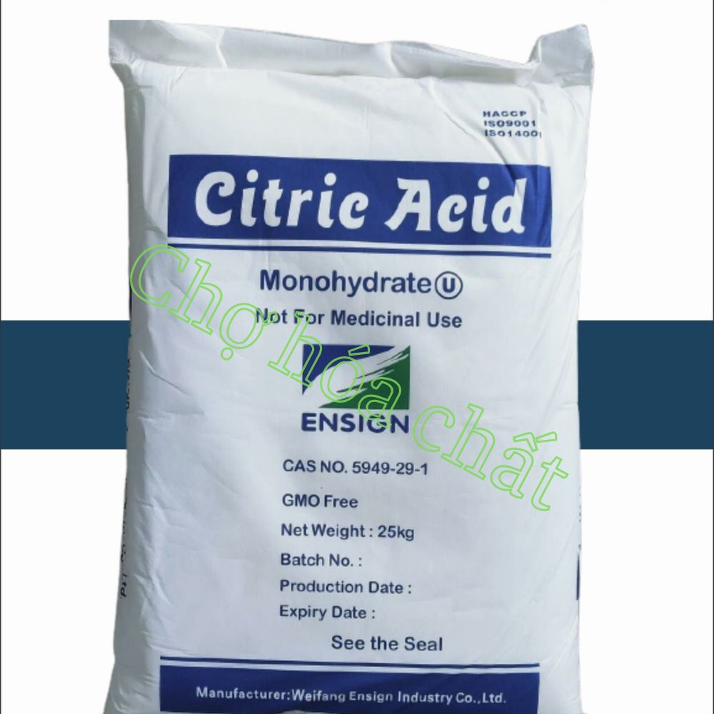 Ứng dụng của axit citric trong xử lý nước công nghiệp