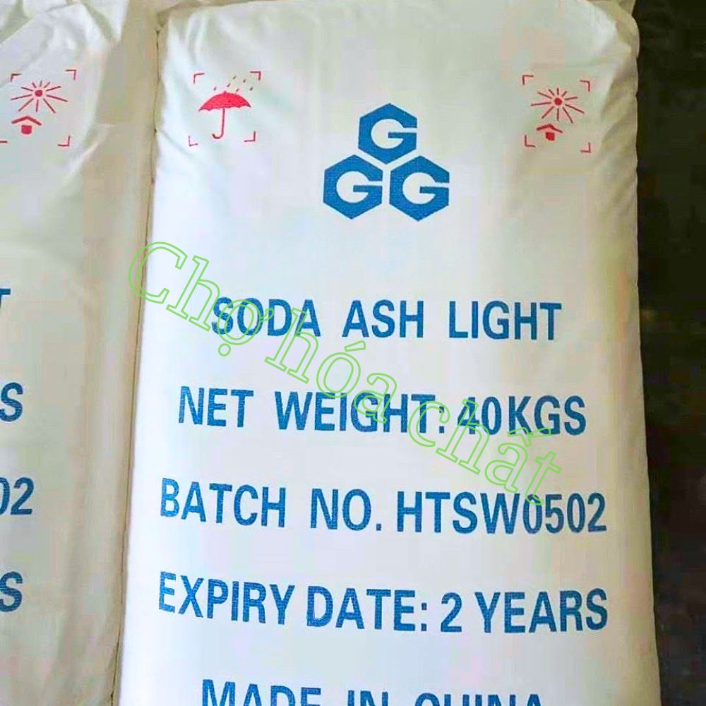 Soda Ash Light Na2CO3 giúp điều chỉnh pH và làm mềm nước - chợ hóa chất