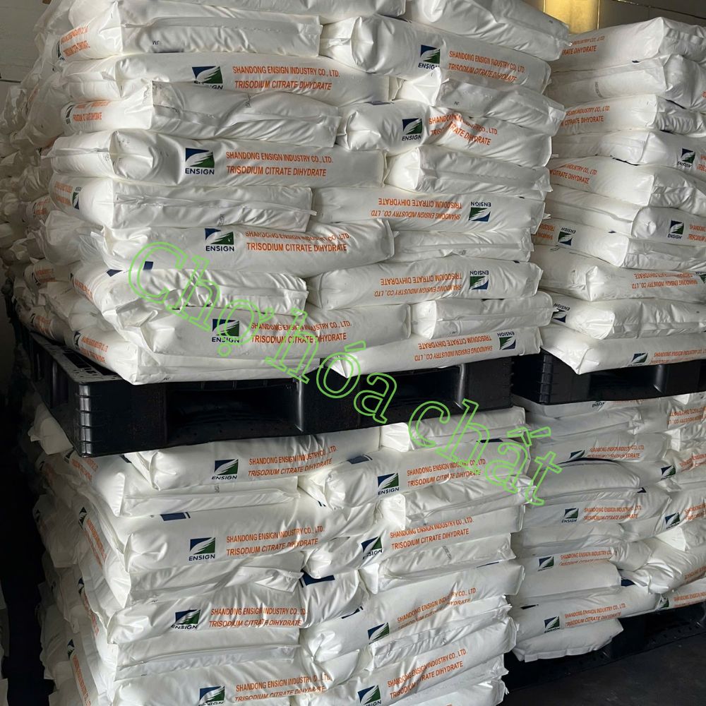 Trisodium Citrate có khả năng tạo phức với ion kim loại