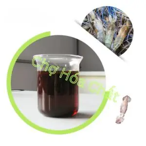 Dầu gan mực ép lạnh nguyên chất, giữ trọn dưỡng chất tự nhiên, an toàn cho tôm thẻ chân trắng