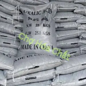 Axit Oxalic Trung Quốc 25kg/bao Chợ Hóa chất